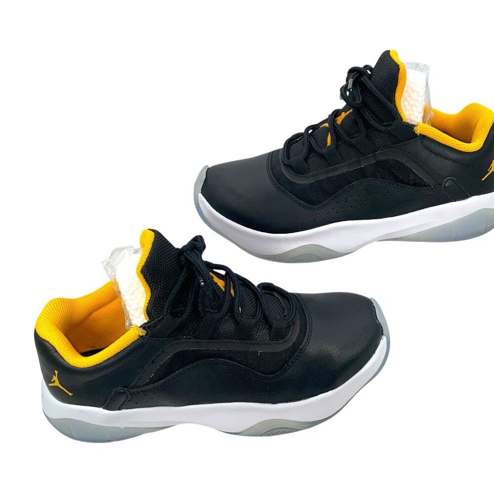 Jordan Max Aura 5 Black Yellow Basketball Shoes Men’s Size 5Y Youth